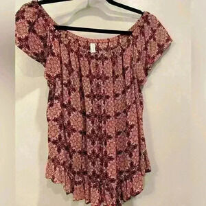 Xhilaration off the shoulder top